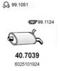 ASSO 40.7039 End Silencer
